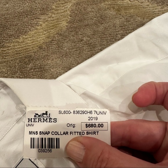 Hermes Men’s Button Down Shirt - Picture 12 of 13